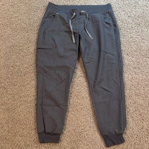 Figs Charcoal Jogger Scrub pants size large
